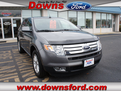 ford edge 2009 dk  gray suv sel gasoline 6 cylinders front wheel drive automatic 08753