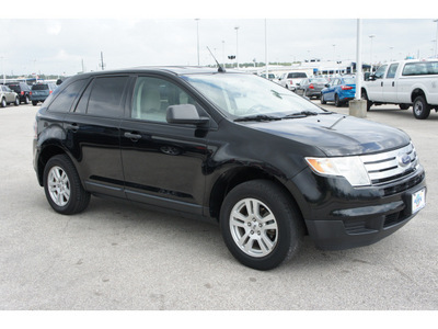 ford edge 2007 black suv se gasoline 6 cylinders front wheel drive automatic 77388