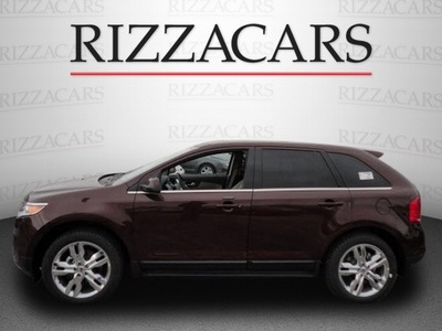 ford edge 2012 dk  red limited gasoline 4 cylinders front wheel drive automatic with overdrive 60546