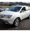 acura mdx 2009 white suv gasoline 6 cylinders all whee drive automatic 07044