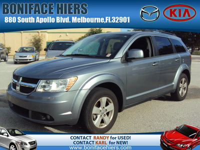 dodge journey 2010 blue suv sxt w 3rd row gasoline 6 cylinders front wheel drive automatic 32901