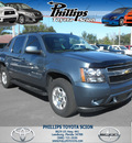 chevrolet avalanche 2011 green suv lt flex fuel 8 cylinders 2 wheel drive automatic 34788