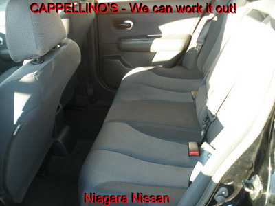 nissan versa 2008 black hatchback sl gasoline 4 cylinders front wheel drive automatic 14094