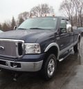 ford f 250 2006 blue lariat fx4 diesel 8 cylinders 4 wheel drive automatic 60443