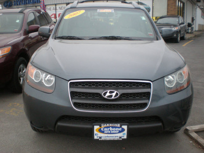 hyundai santa fe 2007 gray suv gls gasoline 6 cylinders all whee drive automatic 13502