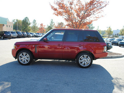 range rover range rover 2012 maroon suv hse gasoline 8 cylinders 4 wheel drive automatic 27511