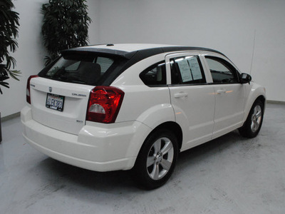 dodge caliber 2010 white hatchback sxt gasoline 4 cylinders front wheel drive automatic 91731