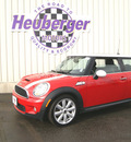 mini cooper 2007 red hatchback s gasoline 4 cylinders front wheel drive 6 speed manual 80905