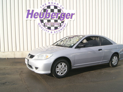 honda civic 2004 satin silver coupe value package gasoline 4 cylinders front wheel drive automatic 80905