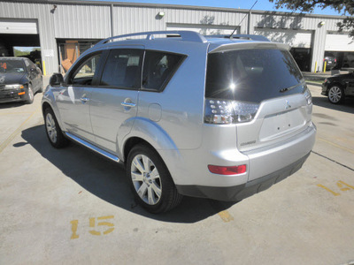 mitsubishi outlander 2009 silver suv se gasoline 4 cylinders front wheel drive automatic 78238