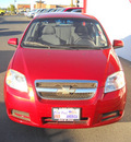 chevrolet aveo 2007 red sedan gasoline 4 cylinders front wheel drive standard 79925