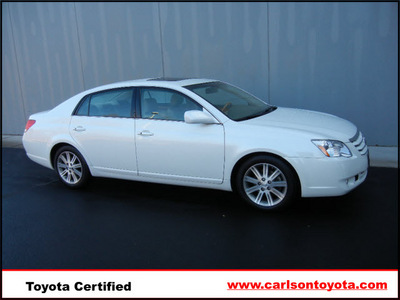 toyota avalon 2007 off white sedan limited gasoline 6 cylinders front wheel drive automatic 55448