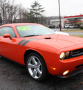 dodge challenger 2009 orange coupe r t classic gasoline 8 cylinders rear wheel drive automatic 07730