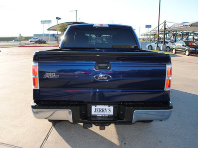 ford f 150 2010 blue xlt gasoline 8 cylinders 2 wheel drive automatic 76087