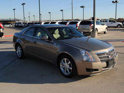 cadillac cts 2008 gold sedan gasoline 6 cylinders rear wheel drive automatic 76087