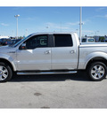 ford f 150 2010 silver lariat flex fuel 8 cylinders 4 wheel drive automatic 77388