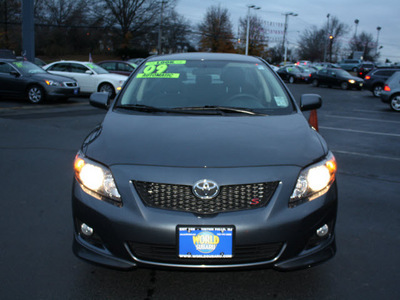 toyota corolla 2009 magnetic gray sedan s gasoline 4 cylinders front wheel drive automatic 07701