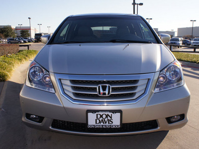 honda odyssey 2008 silver van touring gasoline 6 cylinders front wheel drive automatic 76018