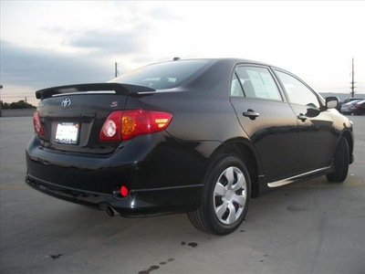 toyota corolla 2009 black sedan gasoline 4 cylinders front wheel drive automatic 90241