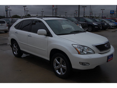 lexus rx 350 2008 white suv gasoline 6 cylinders front wheel drive automatic 77090