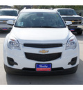 chevrolet equinox 2012 white suv 1 lt flex fuel 4 cylinders front wheel drive 6 spd auto w od lpo,cargo 77090