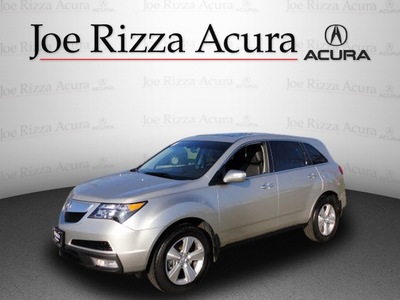 acura mdx 2010 gray suv tech awd gasoline 6 cylinders all whee drive automatic with overdrive 60462