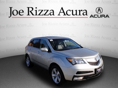 acura mdx 2010 gray suv tech awd gasoline 6 cylinders all whee drive automatic with overdrive 60462