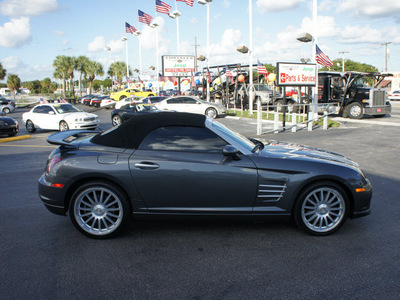 chrysler crossfire srt 6 2005 gray gasoline 6 cylinders rear wheel drive automatic 33021