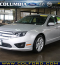 ford fusion 2010 silver sedan se gasoline 4 cylinders front wheel drive automatic 98632