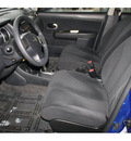 nissan versa 2011 blue hatchback gasoline 4 cylinders front wheel drive automatic 98632