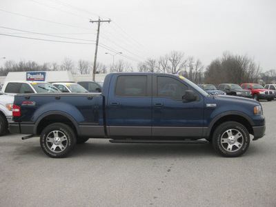 ford f 150 2007 dk  blue fx4 gasoline 8 cylinders 4 wheel drive automatic with overdrive 62863