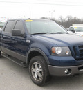 ford f 150 2007 dk  blue fx4 gasoline 8 cylinders 4 wheel drive automatic with overdrive 62863