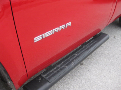 gmc sierra 1500 2011 red work truck gasoline 6 cylinders 2 wheel drive automatic 62863
