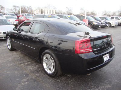 dodge charger 2007 black sedan r t gasoline 8 cylinders rear wheel drive automatic 60443