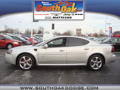 pontiac grand prix 2006 silver sedan gxp gasoline 8 cylinders front wheel drive automatic 60443