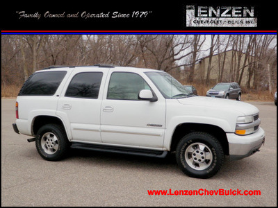 chevrolet tahoe 2002 white suv lt 4wd flex fuel 8 cylinders 4 wheel drive automatic 55318