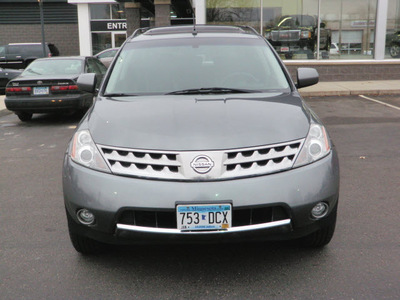 nissan murano 2006 gray suv s awd navi gasoline 6 cylinders all whee drive automatic 55124