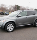 nissan murano 2006 gray suv s awd navi gasoline 6 cylinders all whee drive automatic 55124