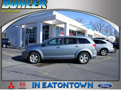 dodge journey 2009 silver steel suv sxt gasoline 6 cylinders front wheel drive automatic 07724
