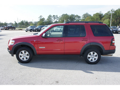 ford explorer 2007 red suv xlt gasoline 8 cylinders rear wheel drive automatic 77388
