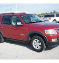 ford explorer 2007 red suv xlt gasoline 8 cylinders rear wheel drive automatic 77388