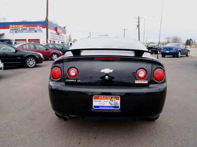 chevrolet cobalt 2007 black coupe lt gasoline 4 cylinders front wheel drive automatic 80911