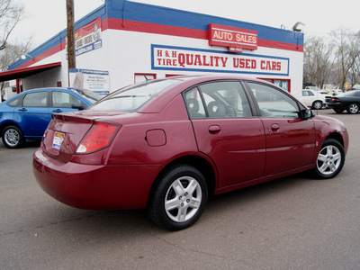 saturn ion 2006 chili pepper sedan 2 gasoline 4 cylinders front wheel drive automatic 80911