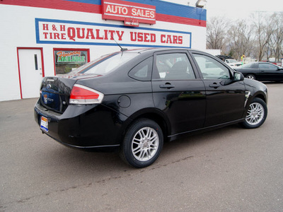 ford focus 2008 black sedan se gasoline 4 cylinders front wheel drive automatic 80911