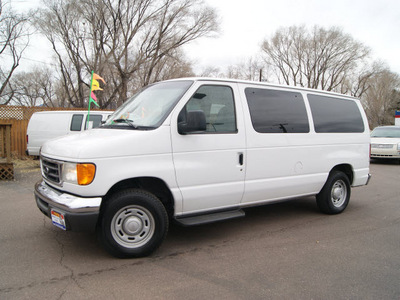 ford e 150 2006 white van 8 cylinders automatic 80911