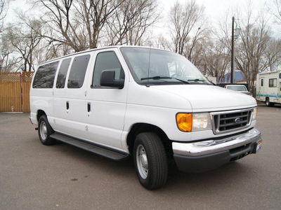 ford e 150 2006 white van 8 cylinders automatic 80911