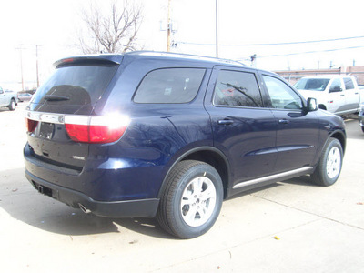 dodge durango 2012 dk  blue suv crew gasoline 8 cylinders all whee drive automatic 80301