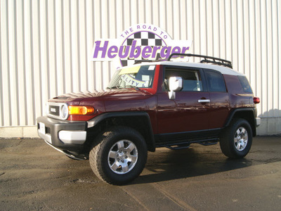 toyota fj cruiser 2008 red suv gasoline 6 cylinders 4 wheel drive automatic 80905