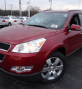 chevrolet traverse 2012 red lt gasoline 6 cylinders front wheel drive automatic 60007