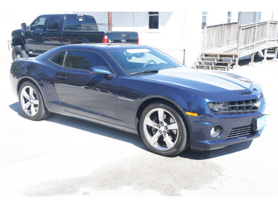 chevrolet camaro 2011 blue coupe ss gasoline 8 cylinders rear wheel drive automatic 77037